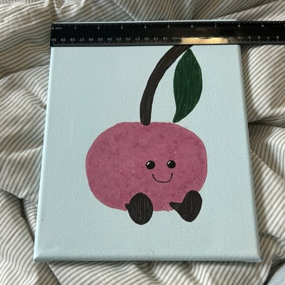 Cherry Acrylic Painting - Picture 4 of 4